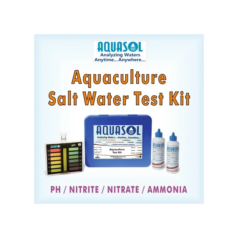 Buy Aquasol Aquaculture Salt Water Test Kit AE108S online