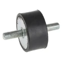 RS PRO M8 Anti-Vibration Mount Male to Male Bobbin Natural Rubber 40 mm OD 20 mm H 80.26 kg Compression 171-2581