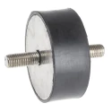 RS PRO Anti-Vibration Mount Male to Male Bobbin M16 Thread Size 100 mm OD 40 mm Height 726.56kg Compression Load 171-2589