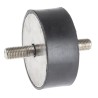 RS PRO Anti-Vibration Mount Male to Male Bobbin M16 Thread Size 100 mm OD 40 mm Height 726.56kg Compression Load 171-2589
