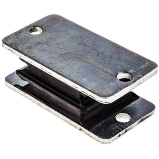 RS PRO Rectangular Anti-Vibration Mount Sandwich Type with 180 kg Compression, 108 mm Outside Diameter, 43 mm Height 171-2645