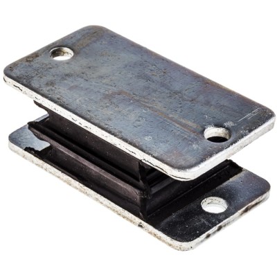 RS PRO Rectangular Anti-Vibration Mount Sandwich Type with 180 kg Compression, 108 mm Outside Diameter, 43 mm Height 171-2645