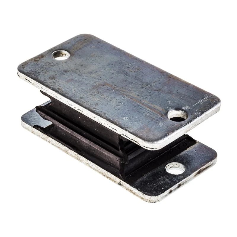 RS PRO Rectangular Anti-Vibration Mount Sandwich Type with 180 kg Compression, 108 mm Outside Diameter, 43 mm Height 171-2645