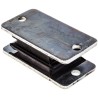 RS PRO Rectangular Anti-Vibration Mount Sandwich Type with 180 kg Compression, 108 mm Outside Diameter, 43 mm Height 171-2645
