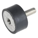 RS PRO M10 Anti-Vibration Mount Male to Female Bobbin, Natural Rubber, 139.04 kg Compression, 40 mm OD, 20 mm H 171-2605