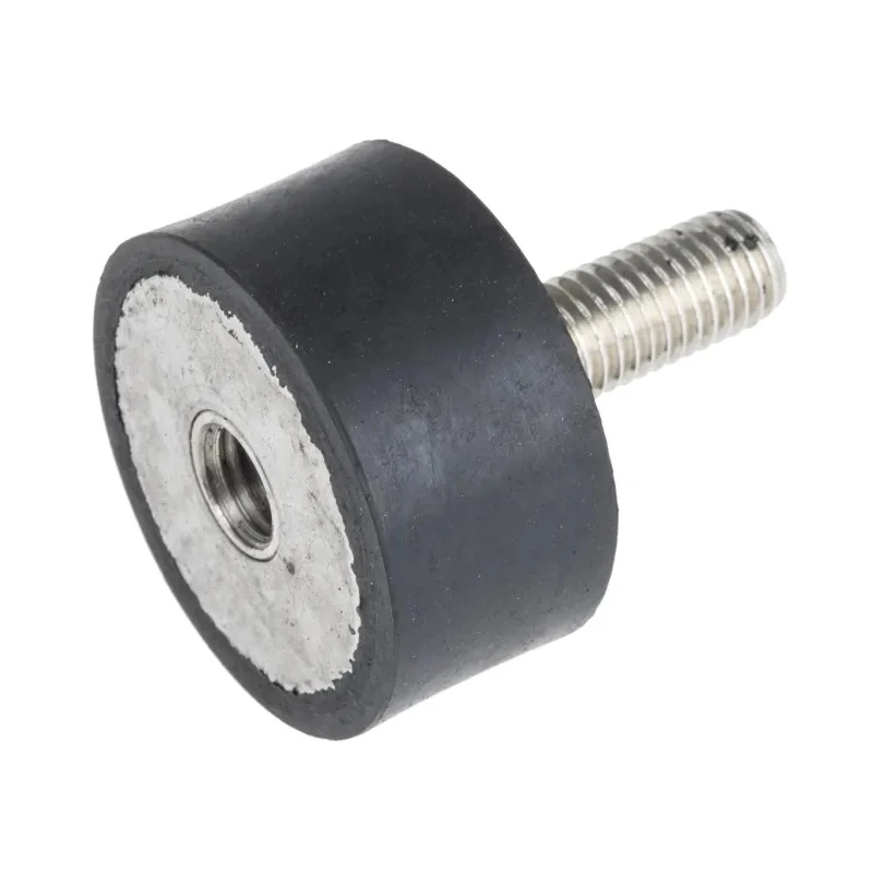 RS PRO M10 Anti-Vibration Mount Male to Female Bobbin, Natural Rubber, 139.04 kg Compression, 40 mm OD, 20 mm H 171-2605