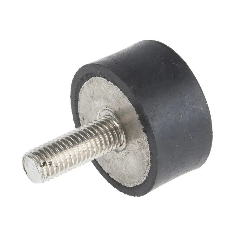 RS PRO M10 Anti-Vibration Mount Male to Female Bobbin, Natural Rubber, 139.04 kg Compression, 40 mm OD, 20 mm H 171-2605