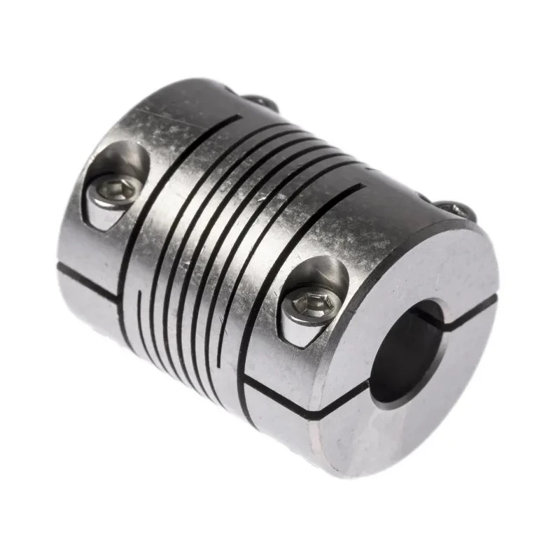 Huco Stainless Steel 3-Beam Clamp Flexible Coupler 25.4 mm OD 10 mm Bore 31.8 mm Length 721.25.3232