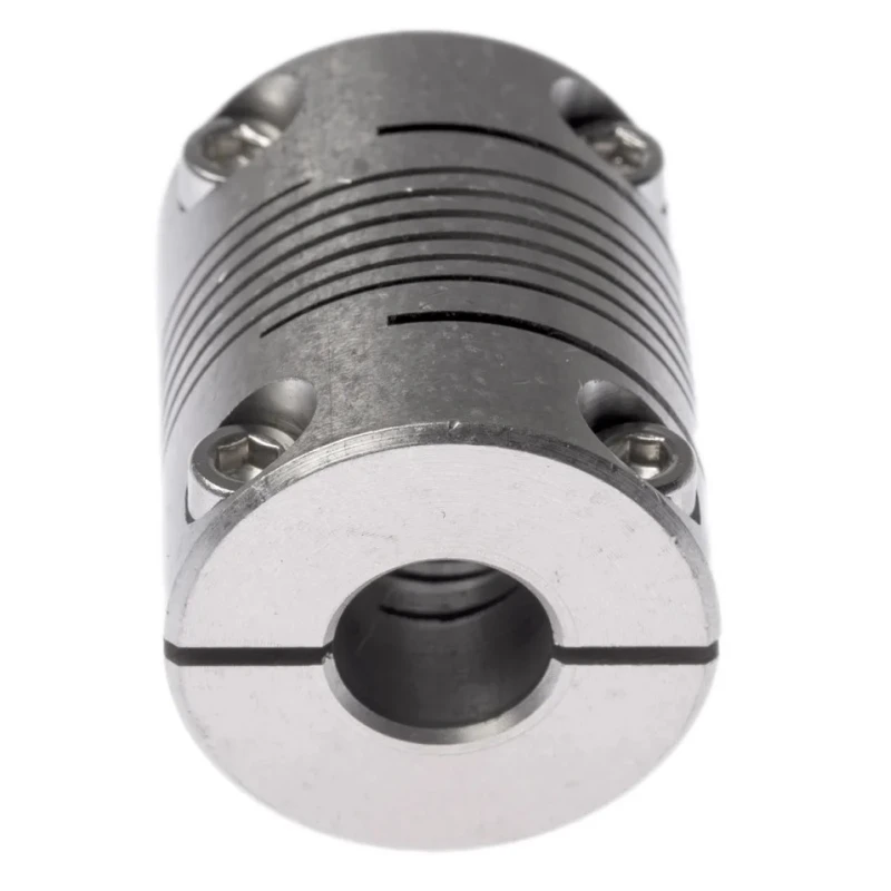Huco Stainless Steel 3-Beam Clamp Flexible Coupler 25.4 mm OD 10 mm Bore 31.8 mm Length 721.25.3232
