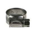 RS PRO 316 Stainless Steel Slotted Hex Hose Clip 12.3mm Band Width 11-16mm Inside Diameter 172-0593