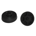 RS PRO Round Anti-Vibration Mount Rubber Foot 21 mm Outside Diameter 6 mm Height 172-0854