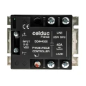 Celduc SG4 Series Solid State Relay, 40 A Load Current, DIN Rail Mount, 265 Vrms Load Voltage, 10V dc Control SG444020