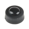 RS PRO Round Anti-Vibration Mount Rubber Foot 15 mm Diameter 6 mm Height Screw Mount 172-0877