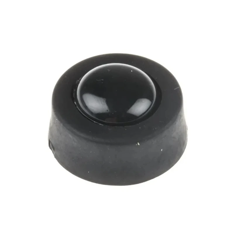 RS PRO Round Anti-Vibration Mount Rubber Foot 15 mm Diameter 6 mm Height Screw Mount 172-0877