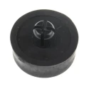 RS PRO Round Anti-Vibration Mount Rubber Foot 15 mm Diameter 6 mm Height Screw Mount 172-0877