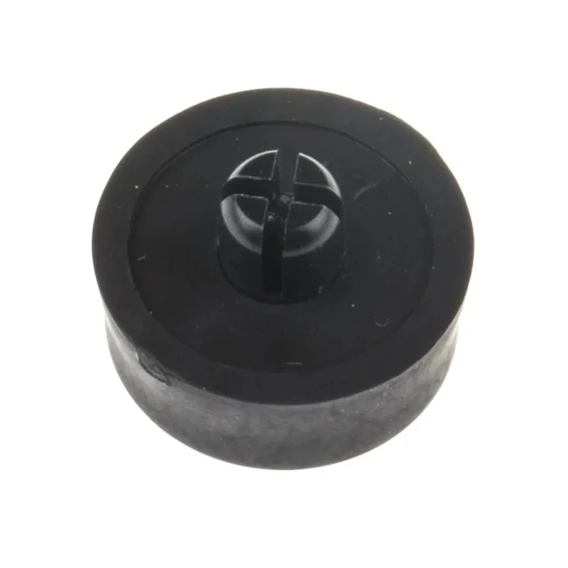 RS PRO Round Anti-Vibration Mount Rubber Foot 15 mm Diameter 6 mm Height Screw Mount 172-0877