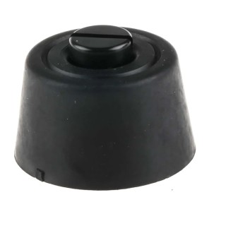 RS PRO Round Anti-Vibration Mount Rubber Foot 24 mm Outside Diameter 14 mm Height 172-0856