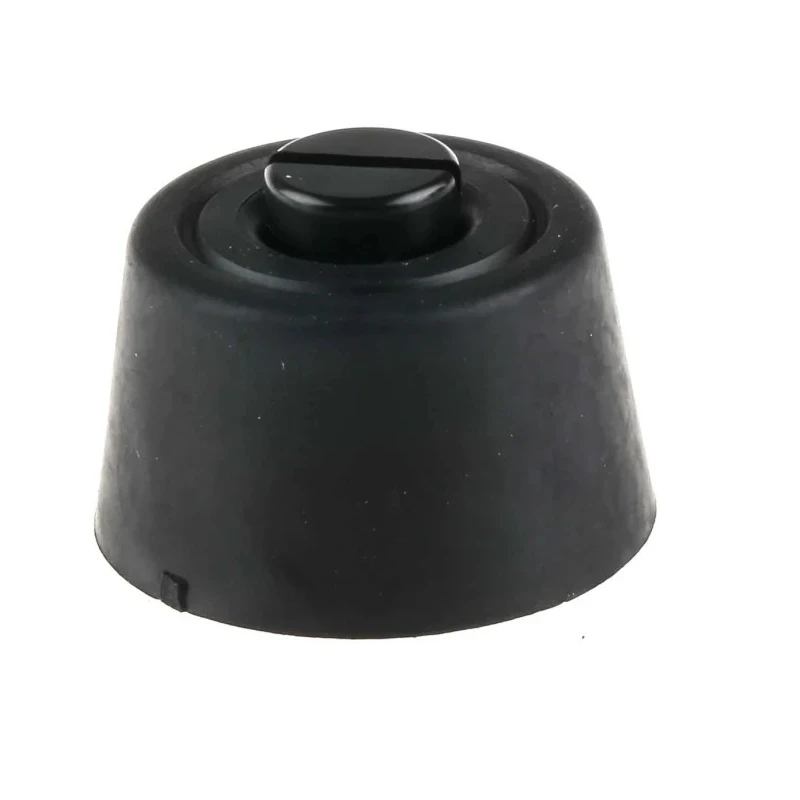 RS PRO Round Anti-Vibration Mount Rubber Foot 24 mm Outside Diameter 14 mm Height 172-0856
