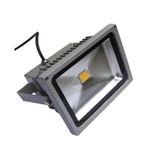 RS PRO Floodlight IP65 Outdoor Wall Mount Aluminium Housing 1 LED 20W Warm White 2100 lm 170-4260