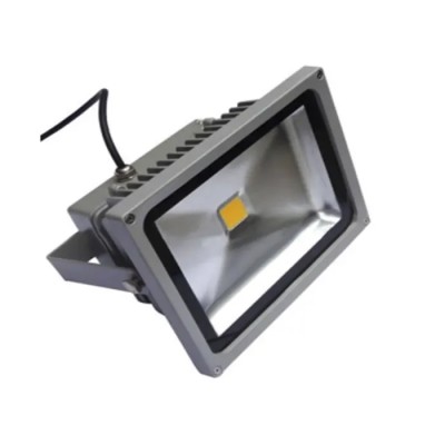 RS PRO Floodlight IP65 Outdoor Wall Mount Aluminium Housing 1 LED 20W Warm White 2100 lm 170-4260