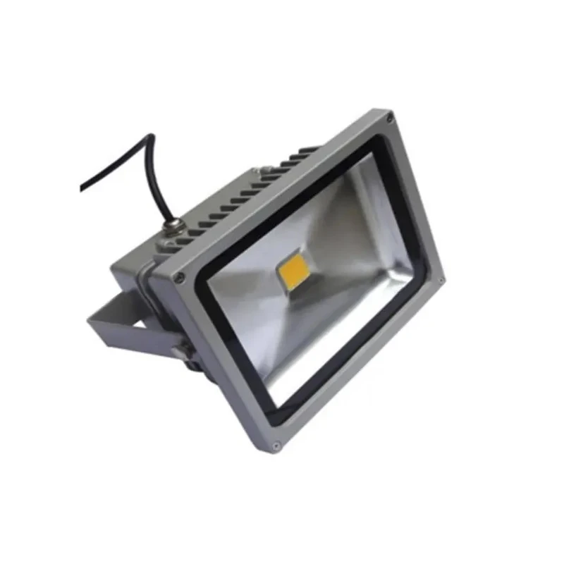 RS PRO Floodlight IP65 Outdoor Wall Mount Aluminium Housing 1 LED 20W Warm White 2100 lm 170-4260