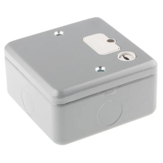 MK Electric 13A 1 Gang Fused Spur High Grade Thermoset, Urea Moulded, Flush and Surface Mount K989 ALM