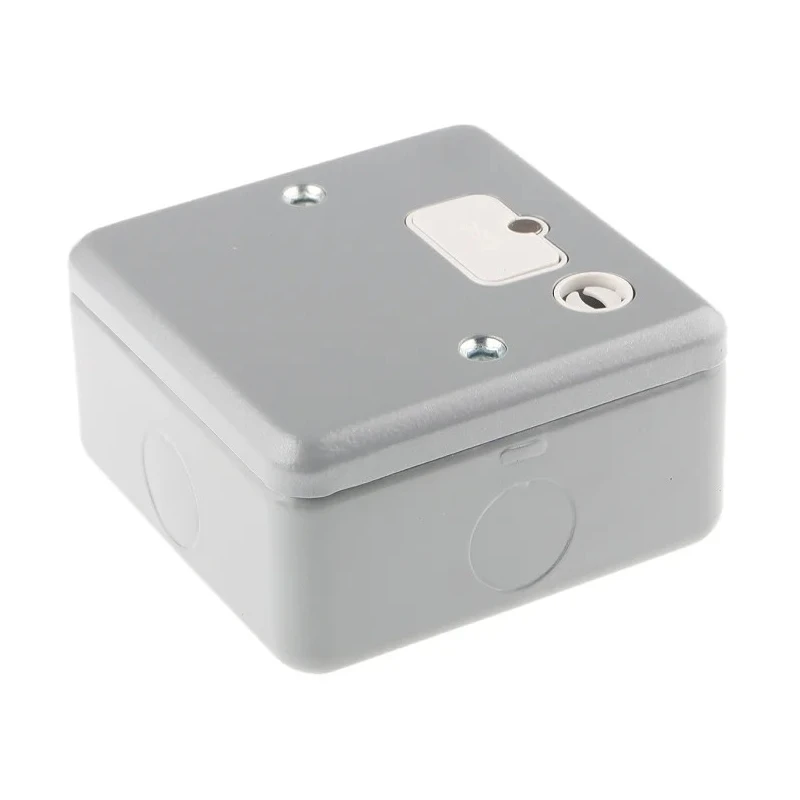 MK Electric 13A 1 Gang Fused Spur High Grade Thermoset, Urea Moulded, Flush and Surface Mount K989 ALM