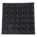 RS PRO Cylindrical Polyurethane Self-Adhesive Feet 20.6 mm Diameter 3 mm Thickness 65.6°C Max Operating Temp 173-5956