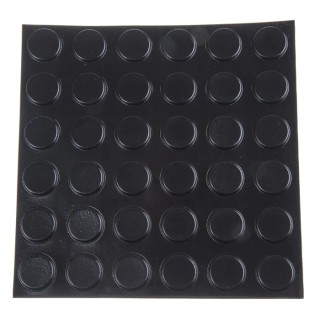 RS PRO Cylindrical Polyurethane Self-Adhesive Feet 20.6 mm Diameter 3 mm Thickness 65.6°C Max Operating Temp 173-5956