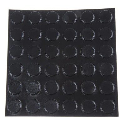 RS PRO Cylindrical Polyurethane Self-Adhesive Feet 20.6 mm Diameter 3 mm Thickness 65.6°C Max Operating Temp 173-5956