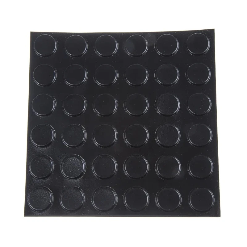 RS PRO Cylindrical Polyurethane Self-Adhesive Feet 20.6 mm Diameter 3 mm Thickness 65.6°C Max Operating Temp 173-5956