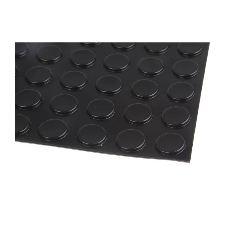 RS PRO Cylindrical Polyurethane Self-Adhesive Feet 20.6 mm Diameter 3 mm Thickness 65.6°C Max Operating Temp 173-5956
