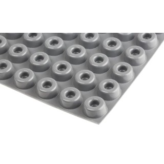 RS PRO Circular Polyurethane Self-Adhesive Feet, 22.3 mm Diameter, 10.2 mm Thickness, RoHS Compliant 173-5976