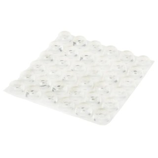 RS PRO Circular Polyurethane Self-Adhesive Feet 22.3 mm Diameter, 10.2 mm Thickness, RoHS Compliant 173-5958