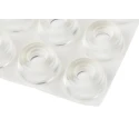 RS PRO Circular Polyurethane Self-Adhesive Feet 22.3 mm Diameter, 10.2 mm Thickness, RoHS Compliant 173-5958