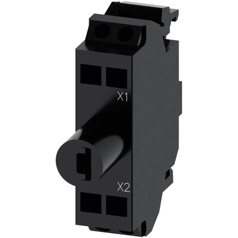 Siemens SIRIUS ACT 3SU14 Series Light Block White LED Module 24 V AC/DC Spring Loaded Terminal 3SU1401-2BB60-3AA0