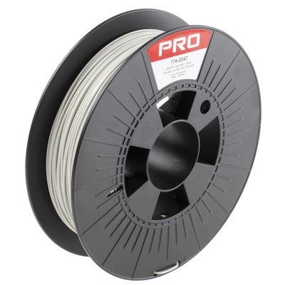 RS PRO 1.75 mm Grey ASA 3D Printer Filament, 500 g 174-0047
