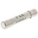 RS PRO 4A Fast Acting Ceramic Cartridge Fuse 6.3 x 32 mm 500V AC 247-3961