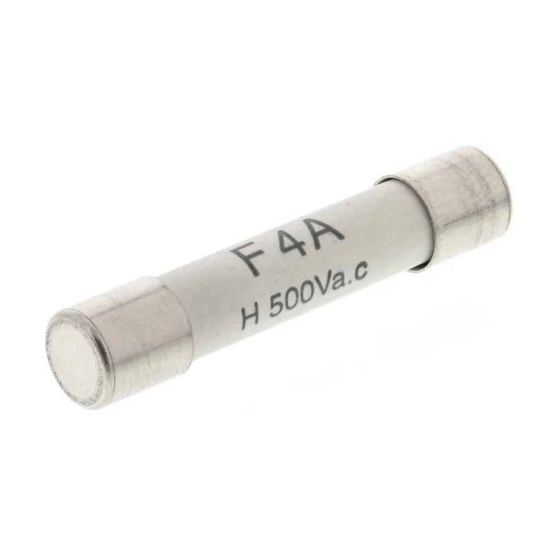 RS PRO 4A Fast Acting Ceramic Cartridge Fuse 6.3 x 32 mm 500V AC 247-3961
