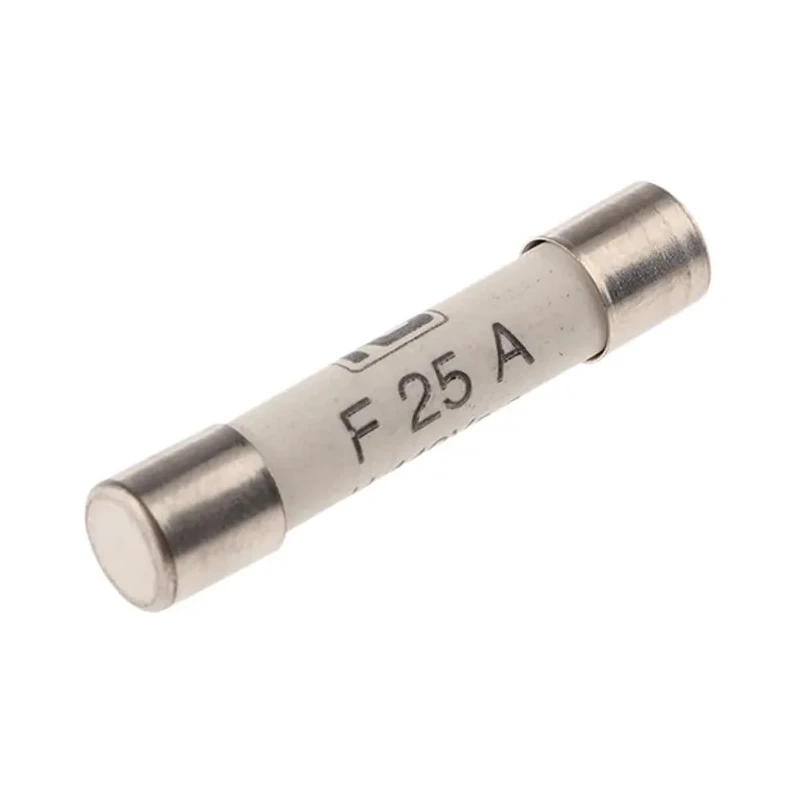 RS PRO 25A Fast Acting Ceramic Cartridge Fuse 6.3 x 32 mm 440V ac 247-3999