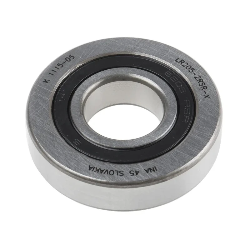 INA Yoke Cam Follower 25mm Bore Diameter, 62mm Roller Diameter, Static Load 7.1kN Dynamic Load 13.3kN LR205-X-2RSR