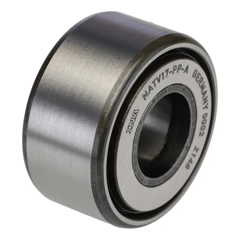 INA Yoke Cam Follower Bearing 17mm Bore Diameter, 40mm Roller Diameter, Static Load 27000 N, Dynamic Load 14.7 kN NATV17-PP-A