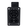 Amphenol Industrial Charging Inlet Female 125A 1000V DC HVCOCF6ATR8SF950L3000