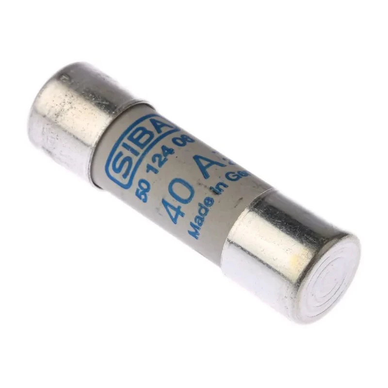 SIBA 40A Ceramic Cartridge Fuse 14 x 51 mm, 690V AC, Fast Acting URZ Series 50-124-06/40A