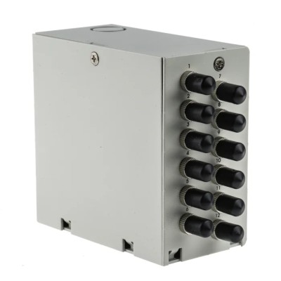 RS PRO 12 Port ST Multimode Demarcation Box, 60x113x110 mm, RoHS Certified 172-7332