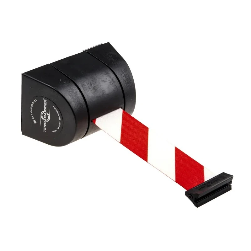 Tensator 4.6 m Safety Barrier, Plastic Black 897R-33-D3
