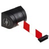 Tensator 4.6 m Safety Barrier, Plastic Black 897R-33-D3