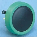 Schurter Red Tactile Switch Button SPST 80mA 24V dc, Snap-in Momentary IP65 MCS 18 IP65
