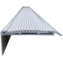 RS PRO Grey Stair Nosing Polyvinyl Chloride Aluminium Nosing Anti-Slip Finish 1.3 m x 70 mm x 5 mm 174-5940