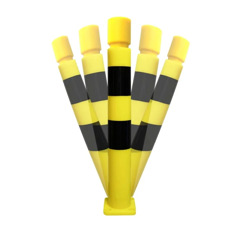 RS PRO Black, Yellow Impact Protector 10 mm Diameter x 1 m Height 80 mm Diameter 174-5998
